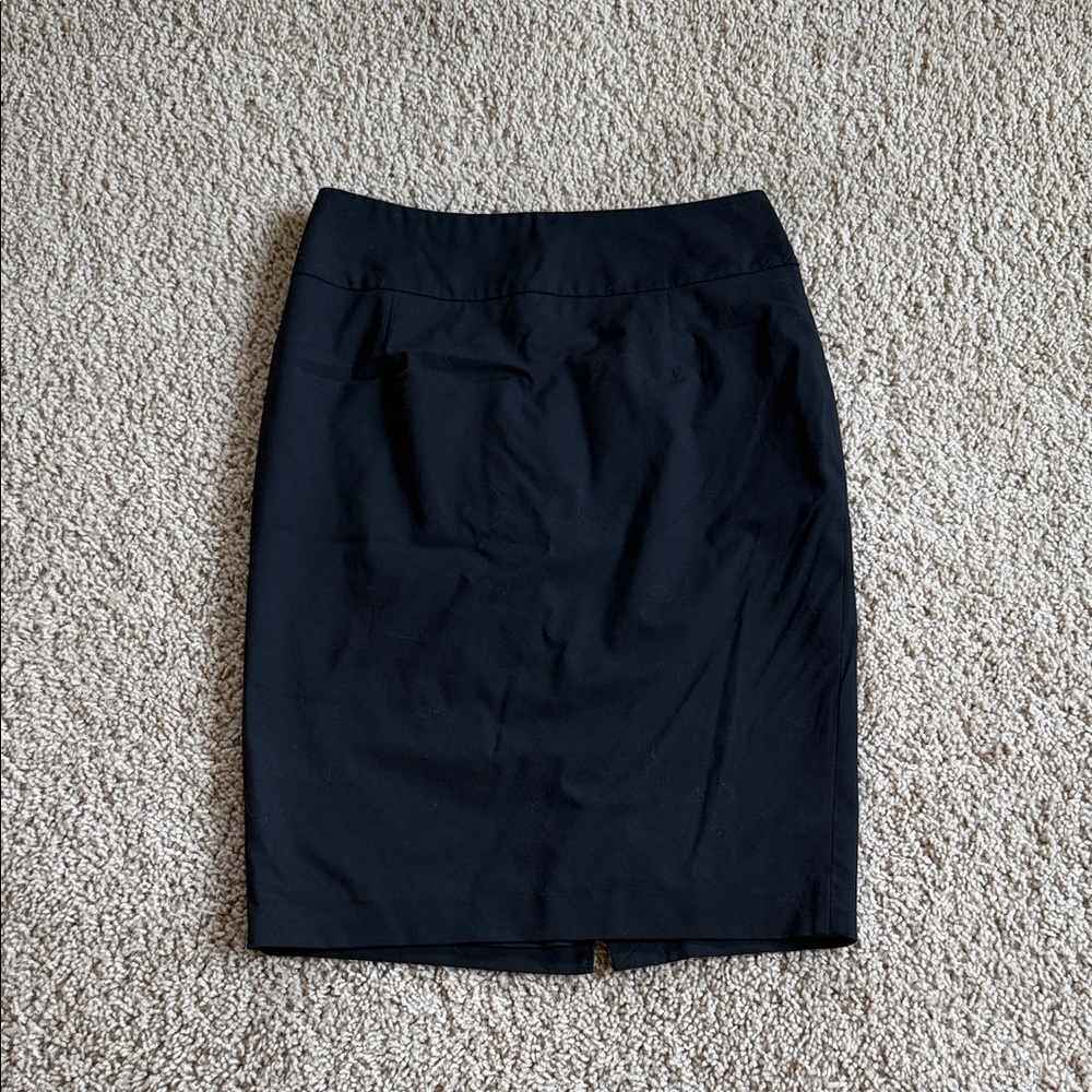Classic Black Pencil Skirt - Women's Professional Skirt